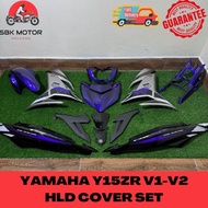 🔥【SBK MOTOR】Yamaha Y15ZR V1/V2 Cover Set | Titan Custom 2020 (30) PP+S3+BG | HLD Sticker Tanam