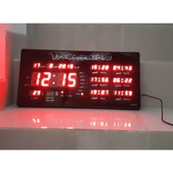 Adhan Clock - Mosque prayer time 5 times adzan prayer LED Digital TNT 2019