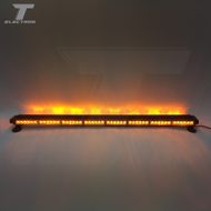 ไฟไซเรน 8 ท่อน 2 หน้า มีไฟข้าง ขนาด 120 cm  ไฟไซเรน ไฟฉุกเฉิน ไฟกู้ภัย ติดหลังคา 12v. 5 w. 7 สเต็ป พ