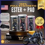 GOLDWINLUB 4-stroke transmission oil, 100% synthetic oil, 10W40-10W50 (from 0.8L-1L)
