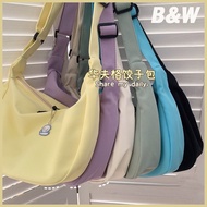 [Ready Stock] Minimalistic Pure Colour Japanese Harajuku Canvas Bag Handbag Women Sling Bag Women Be