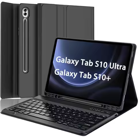 Keyboard Case for Samsung Galaxy Tab S10 Plus 12.4 Tablet Cover Galaxy Tab S9 plus 12.4 S7 FE S8 PLU