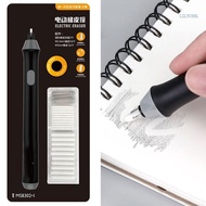 【CH】 Electric Eraser Kits Electric Pencil Eraser  Operated Electric Eraser with Refills for Drafting