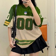 Green 00 Retro Boxy Shirt Jersey