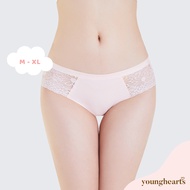 Young Hearts Lace Trim Seamless Clean Cut Mini Panties Y27-000957