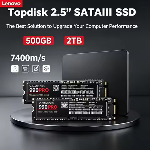 Lenovo 980Pro 990Pro 1TB NVMe SSD Internal Solid State Drive PCIe 4.0 M.2 2280 Up to 7400MB/s For La