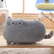 ของเล่นตุ๊กตาแมว Pusheen แมวขนาด40X30ซม.หมอนสัตว์ตุ๊กตาแมว Pusheen