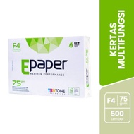 [RIM] HVS FOLIO PAPER 75 GR PAPER HVS F4 75GSM E-PAPER PAPER HVS FOLIO 75GR/