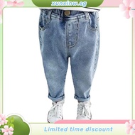 Korean Spring Casual 3-8 Year Old Baby Boy Kids Jeans