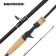 KastKing Spartacus II Upgraded Spinning Casting Fishing Rod 1.98m 2.13m M MH ML Power Cork Handle for Bass Trout Fishing