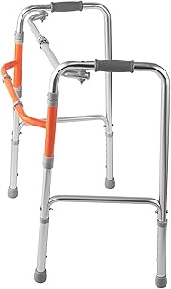 Walker Four-Legged Elderly Walker Crutches Rehabilitation Booster Frame Foldable Walking Aid Double the comfort Anniversary