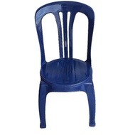 kursi plastik sandaran / tinggi / kuat dan kokoh - biru