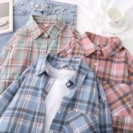 KEMEJA Women's Long Sleeve Flannel Shirt Women's Casual Long Sleeve Flannel Shirt Women's Flannel To