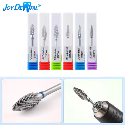 1PC AZDENT Dental HP Tungsten Carbide Lab Burs Dentistry Drills HP 2.35mm Dental Products