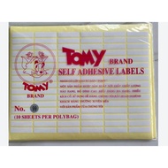 Tomy A5 barcode printing decal paper 99, 100, 101, 102, 103, 104, 105, 106, 107, 108, 109, 110, 111,