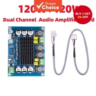 2*120W Dual Channel Digital Audio Amplifier Board DC12-26V High Power CS8673 DIY Sound  Papan Pengua