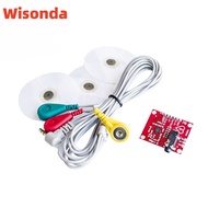 AD8232 Ecg module AD8232 ecg measurement pulse heart ecg monitoring sensor module kit Diy