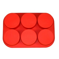 VAN Cylindrical Chiffon Cake Molds in  Quality Silicone 6 Cavity Design Easy Demolding Perfect for U