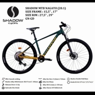 ELSPORTS SEPEDAH GUNUNG MTB 27.5 29 SHADOW NAGATO