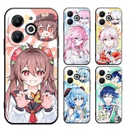 For Infinix Smart 20 Smart 10 plus 10 9 9 HD Smart 8 PRO PLUS 7 7T 5 4G 5G X6725 Genshin Impact hu t