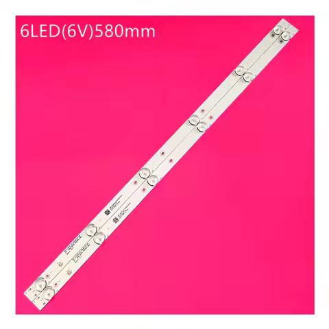 TV's LED Backlight Strips For OK. ODL32680H-TB 32" LED TV Bars MS-L1343 V2 CY 2*6_3030_300MA Bands R
