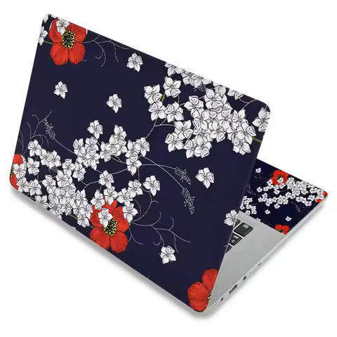15.6 laptop skins flower HP Laptop cover mackbook sticker Protector Sticker Decal Laptop Cover Skin 