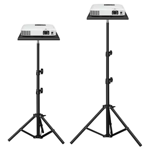 Universal Laptop Projector Tripod Stand Telescopic Rod Standing Floor Projector Stand Camera Holder 