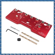 Shelf Pin Jig 32mm Spacing Aluminum Alloy Shelf Pin Drilling Guide Precise Straight Hole Cabinet Mou