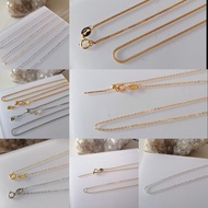 S925 Silver Necklace S925银项链 S925 Rantai Leher