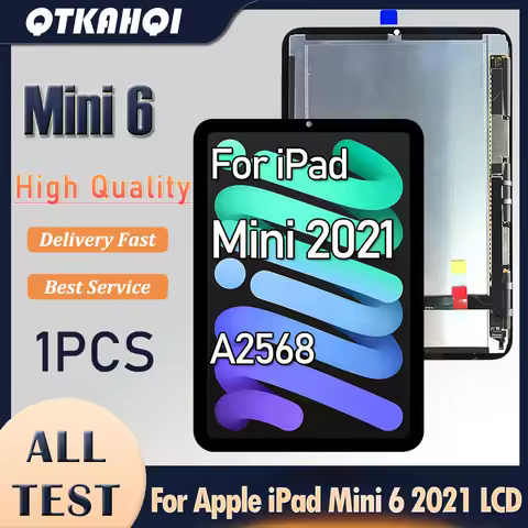 8.3 inch For iPad Mini 6th 2021 LCD A2568 Display Touch Screen Digitizer Assembly For iPad Mini 6 20