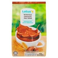 Lotus's Tesco Nutritious Chocolate Malt Drink 200G -  Minuman Malt Berkhasiat
