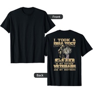 I Took A Dna Test God Is My Father Veterans Are My Brother T-Shirt