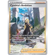 Cynthia's Ambition GG60/GG70 CRZ Crown Zenith Full Art Ultra Rare Singles Pokemon TCG Trading Card G