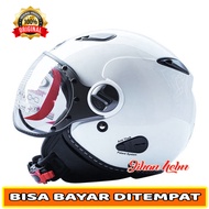 Helm kyt / helm retro bogo / helm kyt elsico black termurah