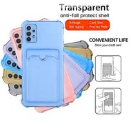 HUAWEI HONOR PLAY 10 HONOR X7D HONOR X9D Transparent Wallet Soft Card Case Casing