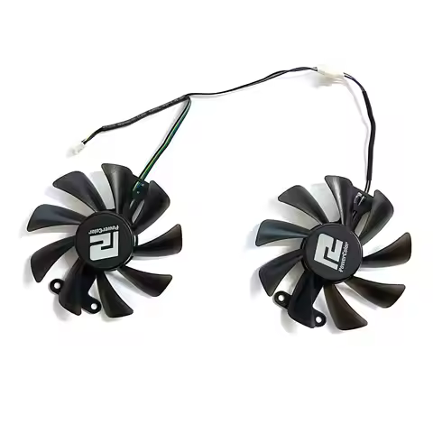 For POWERCOLOR Radeon RX580 2048SP 8GB GDDR5 graphics card replacement fan Brand new 85MM 4PIN RX580