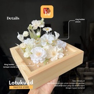 2 RINGS | Ring box ring box couple ring holder engagement gift dowry