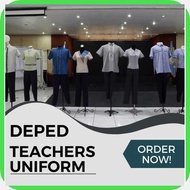 ORIGINAL:U,Bh[,sw[2021,v[Deped+U@Uniform+M@for+N@teachers+O@(fabric only)w/ Embroidery,  buttons
