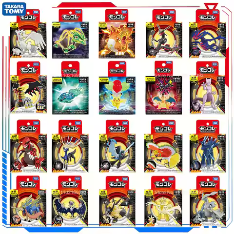 35 Styles Genuine Pokemon Figures Gigantamax Charizard Mega Rayquaza Giratina Koraidon Ultra Necrozm