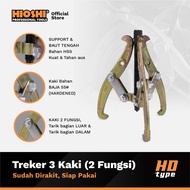 HIOSHI /HTR001A/Treker 3 Feet/Tracker/Gear/Bearing/Pully/Puller 3 Inch/75mm/3 Jaws Puller - HD