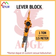 #Termasuk PPN#* AOGE Lever Block 1 ton 1.5 meter