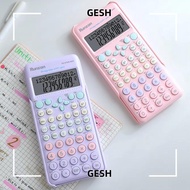 GESH Function Calculator, 2-Line 12-Digit Display Engineering Scientific Calculator, Portable 240 Fu