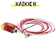 KAIKXIN Assembled Extruder, Pneumatic Couplers with Capricorn Bowden PTFE Tubing Ender-3 Hotend Kit,