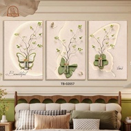 Bộ 3 Tranh Treo Tường Nhiều Mẫu Mã Hiện Đại Trang Trí Phòng Khách Phòng Ngủ Nail Mi Spa - Behome De