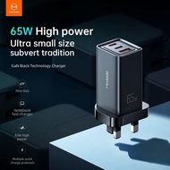 MCDODO 65W GaN Fast Charger 3 Pin Adapter PD Portable Charger With 3 USB Ports