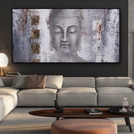 《cute day》 Abstract Zen Religion Buddha Oil Painting on Canvas Canvas printings and Print Cuadros W