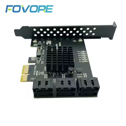 PCI express SATA card adapter Upgrade Your SATA Connection PCIe SATA3 Expansion Card Riser