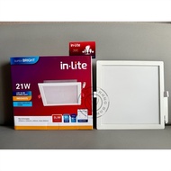 INLITE SLIM LED CEILING LIGHT SQUARE DOWNLIGHT 21W 21 WATT - INDS602S