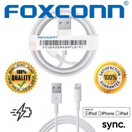 Foxconn Lighting USB Cable (1m) i5/i5S/i6/i6S/i6S Plus/i7/i7 Plus/i8/i8 Plus Above Charging Data Syn