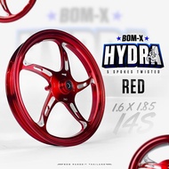 Bom Rangsit Hydra Cnc Mags Click 125/150 /mio 110/M3 -14 5 Spokes100% Origina